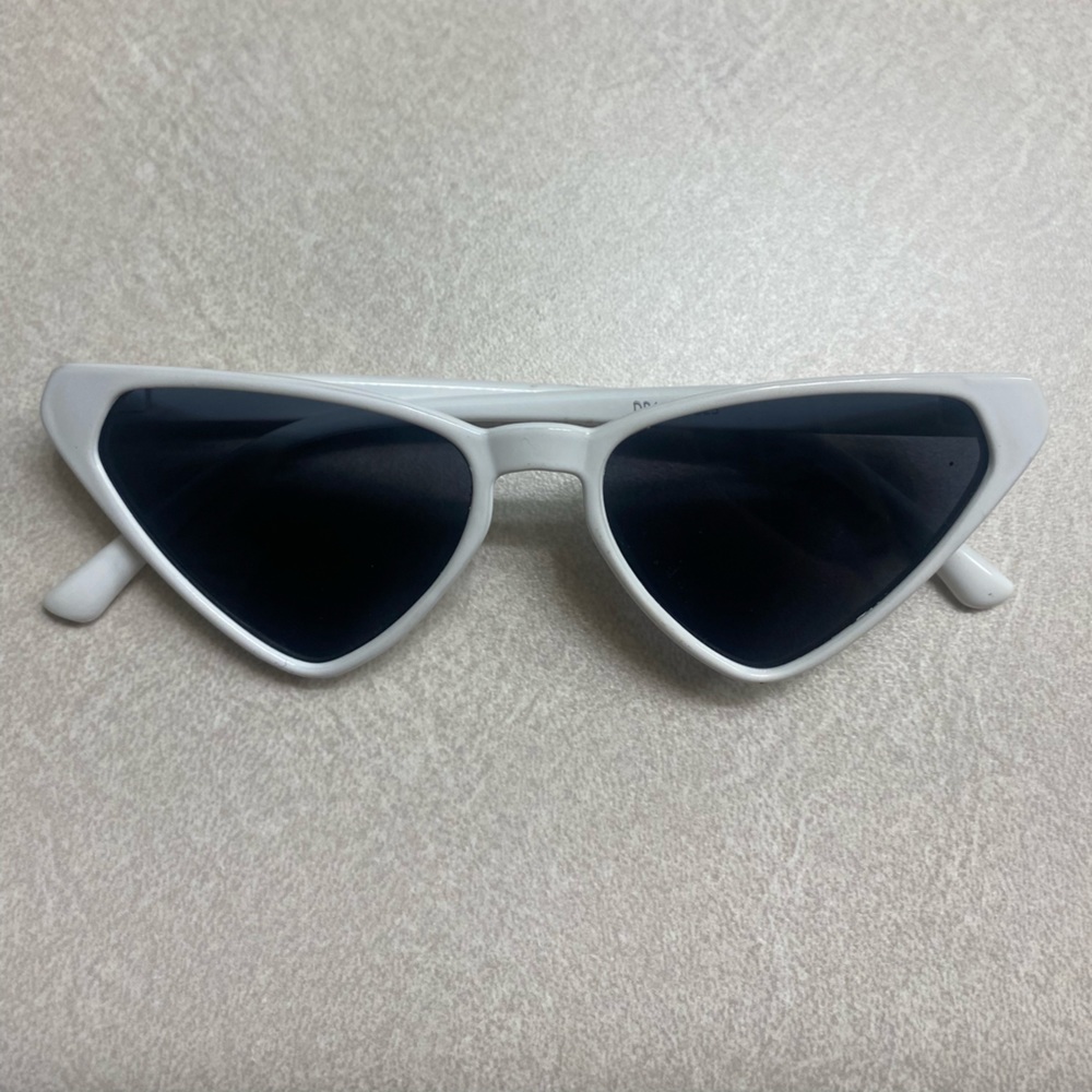 White sunglasses for women